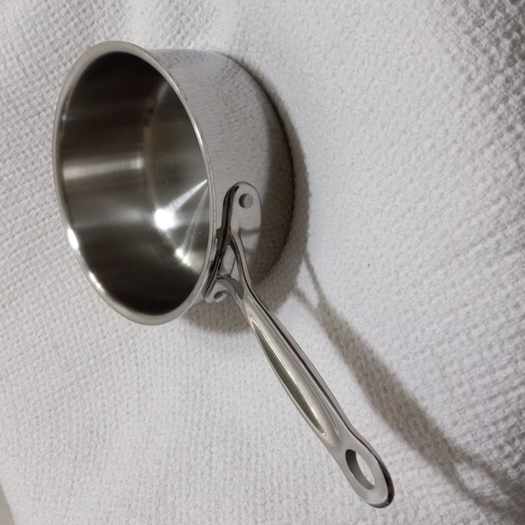 POTLUCK 1.5 qt Saucepan Stainless Steel Pot Tri-ply Construction - Picture 2 of 4